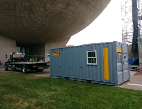 How to Make a Shipping Container Office for a Construction Site in New York