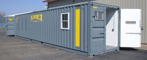 40' Office Combo container