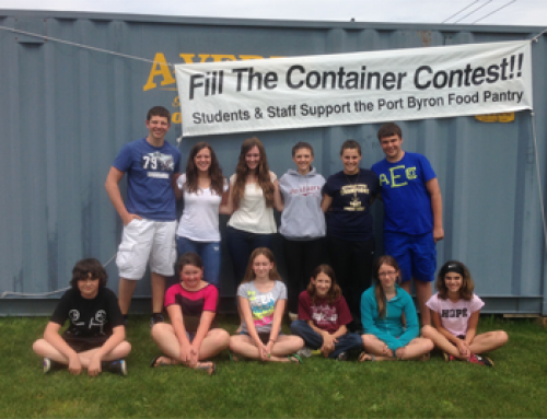 Fill the Container Food Drive in Port Byron