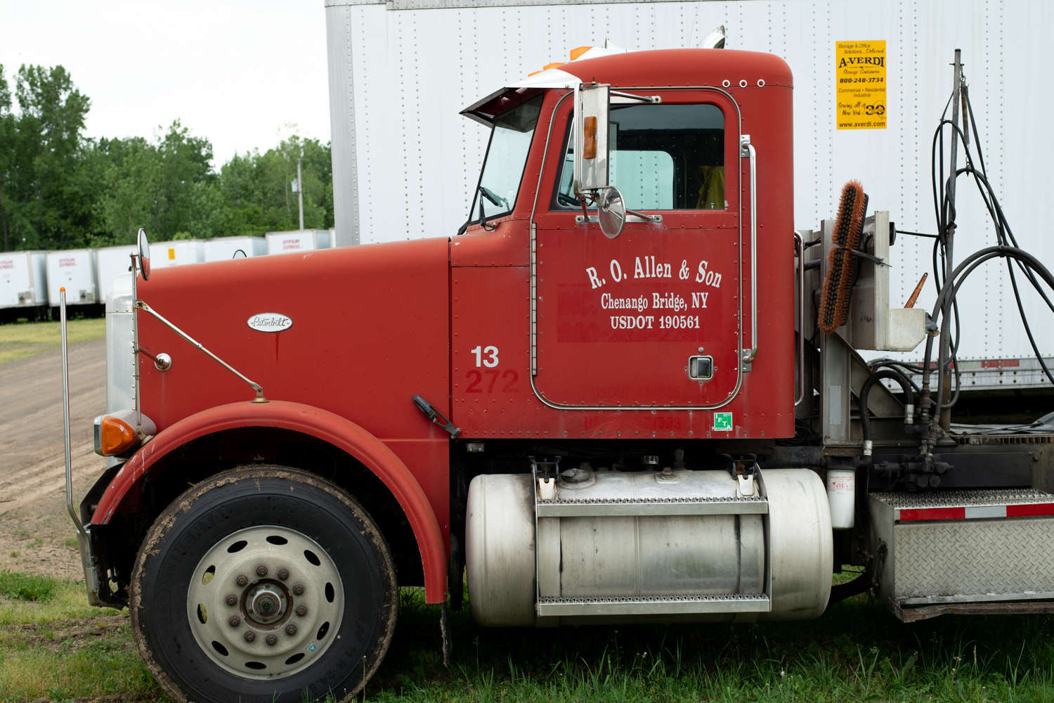 Image of an R.O. Allen & Son truck