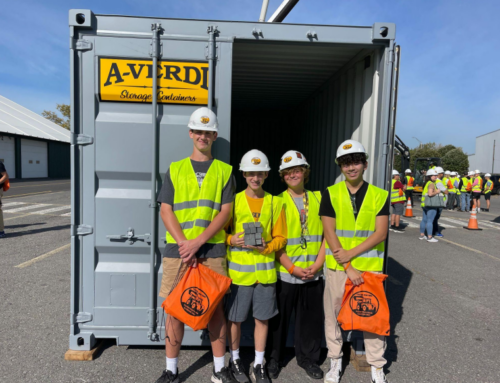 A-Verdi Storage Containers Inspires the Future at Syracuse Construction Career Days 2023
