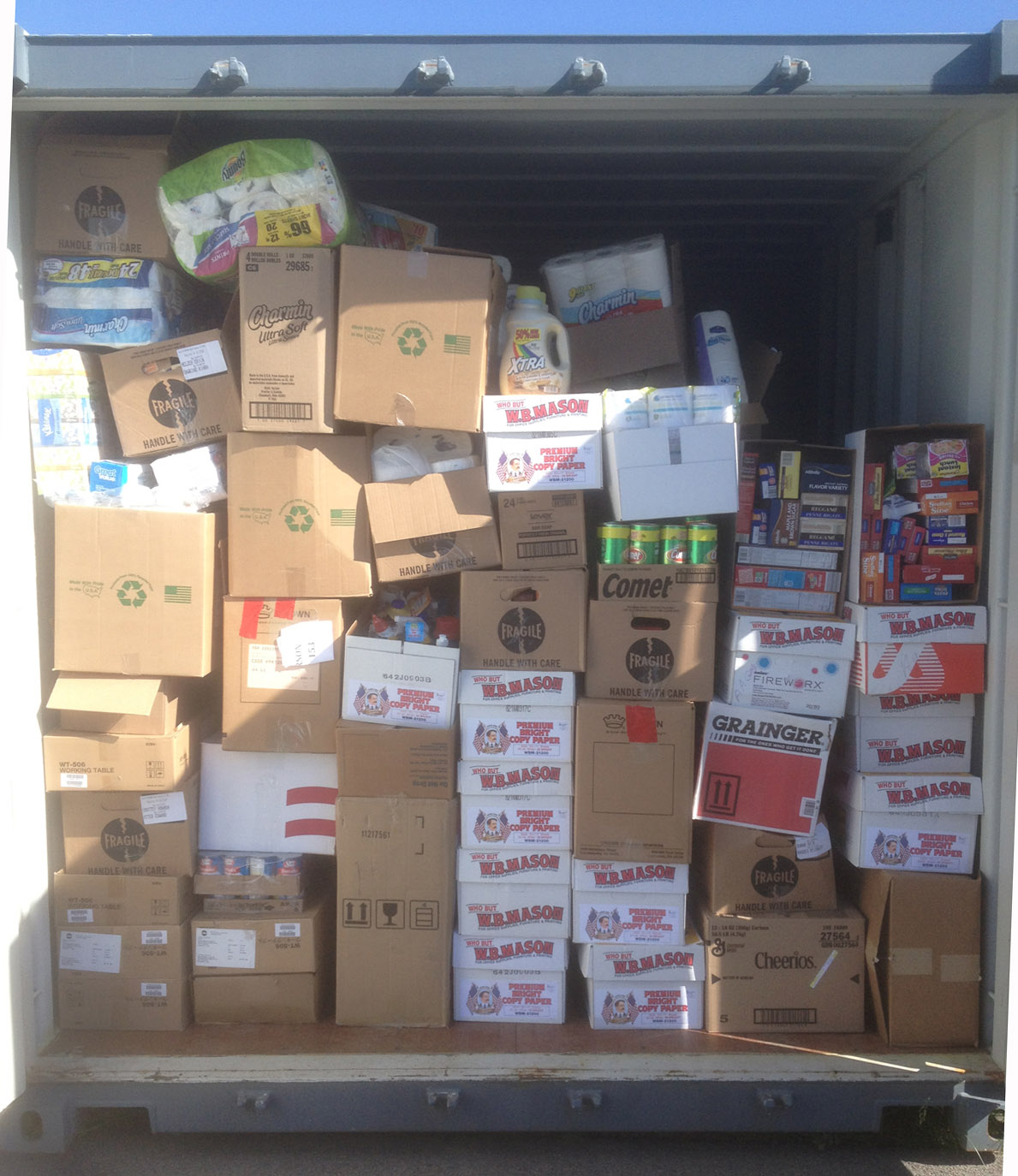 20' Storage Container Charity Drive