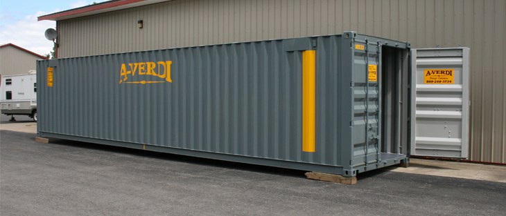 A-Verdi 40 ft Storage Container
